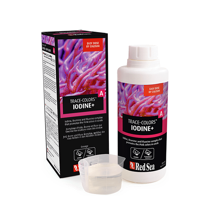 Iodine + (Trace colors A) tăng màu hồng cho san hô 500ml | Red Sea