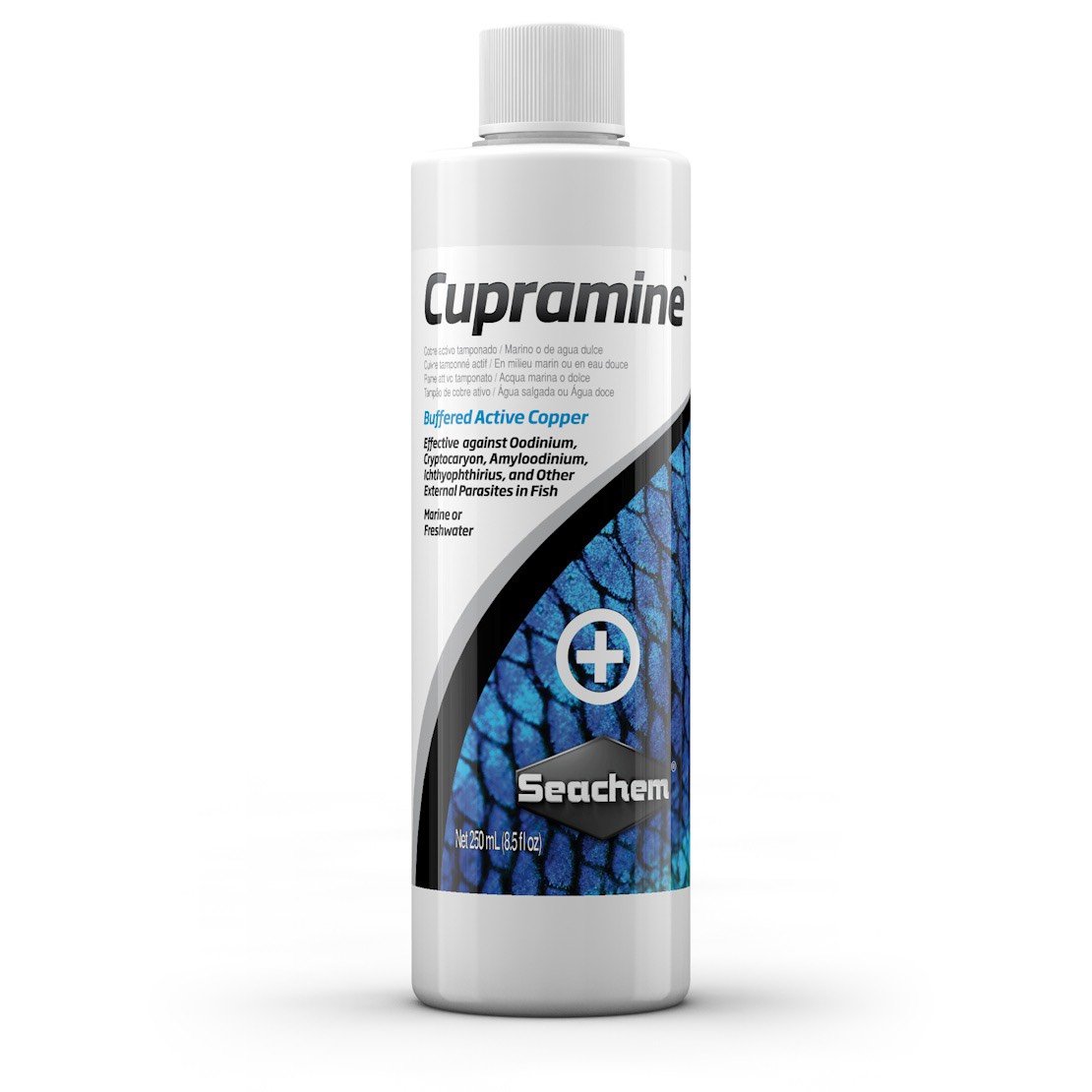 Thuốc trị nấm cá Cupramine 500ml | SeaChem