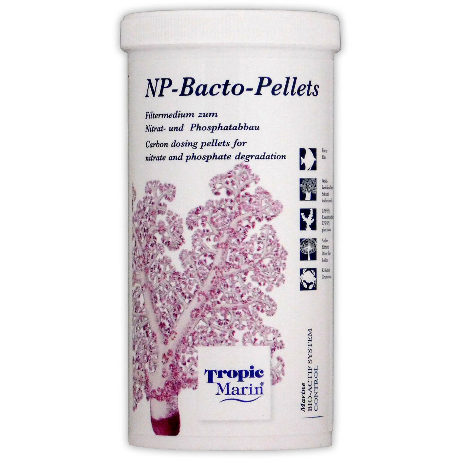 Vật liệu khử NO3,PO4 Np-Bacto-Pellets 500ml | Tropic Marin